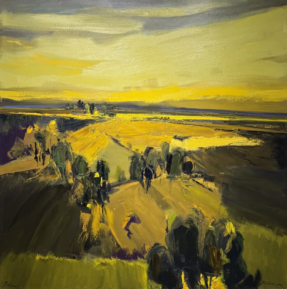 Henrietta Berk, Morning Dawn, oil on canvas