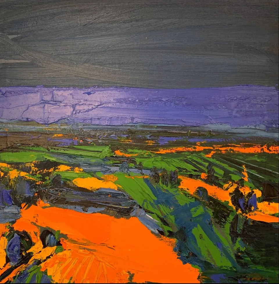 Henrietta Berk, Summer, oil on canvas
